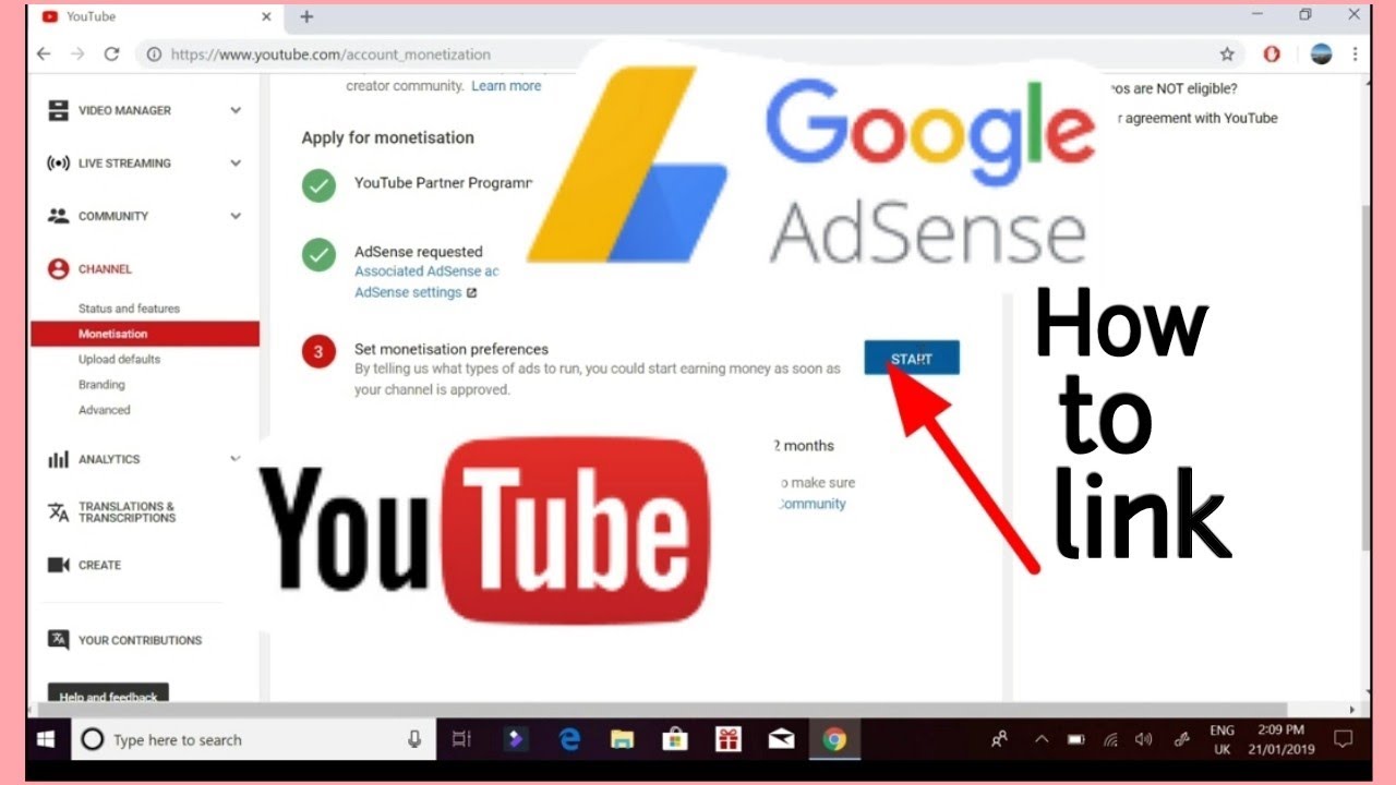 Tips Mudah Daftar Adsense Youtube Untuk Pemula