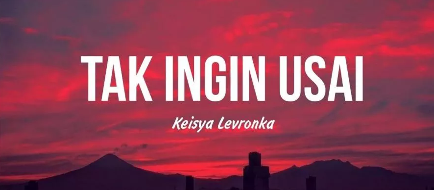 Download Lagu Tak Ingin Usai Dari Keisya Levronka