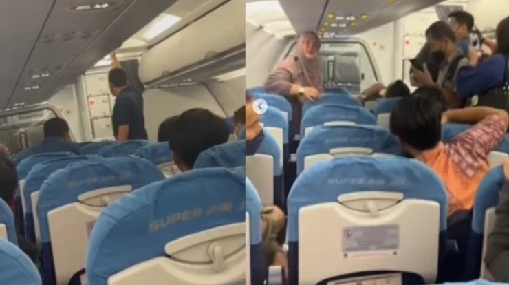Viral Video Tiktok Penumpang Pesawat Super Air Jet Mengamuk