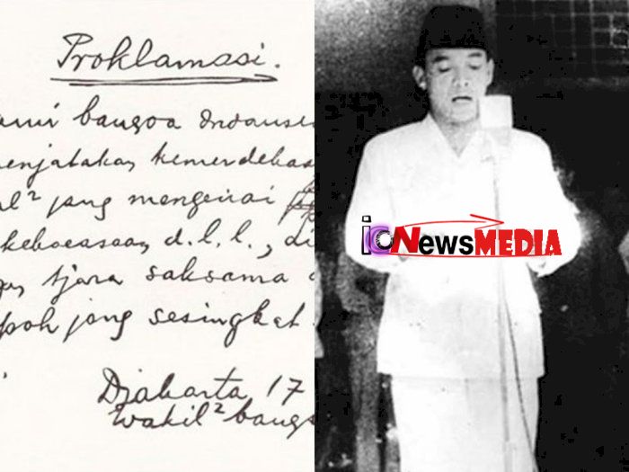 Momen Bersejarah Pembacaan Teks Proklamasi Negara Indonesia Pada Tahun 1945
