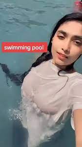 [Hot] Aina Asif Swimming Pool Viral